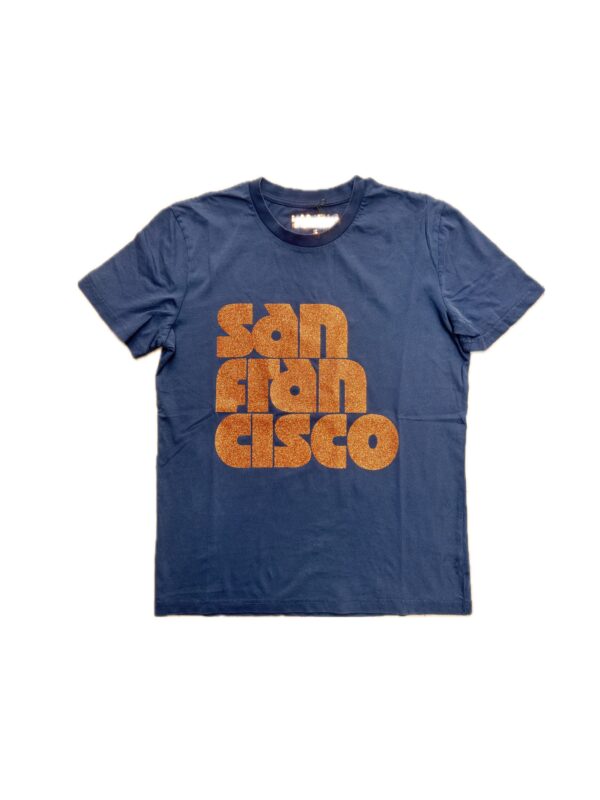 MARCELLO TEESHIRT NOIR MOTIF SAN FRANCISCO