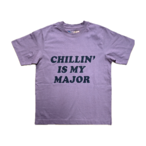 MARCELLO TEE-SHIRT PARME MOTIF CHILLIN' IS MY MAJOR